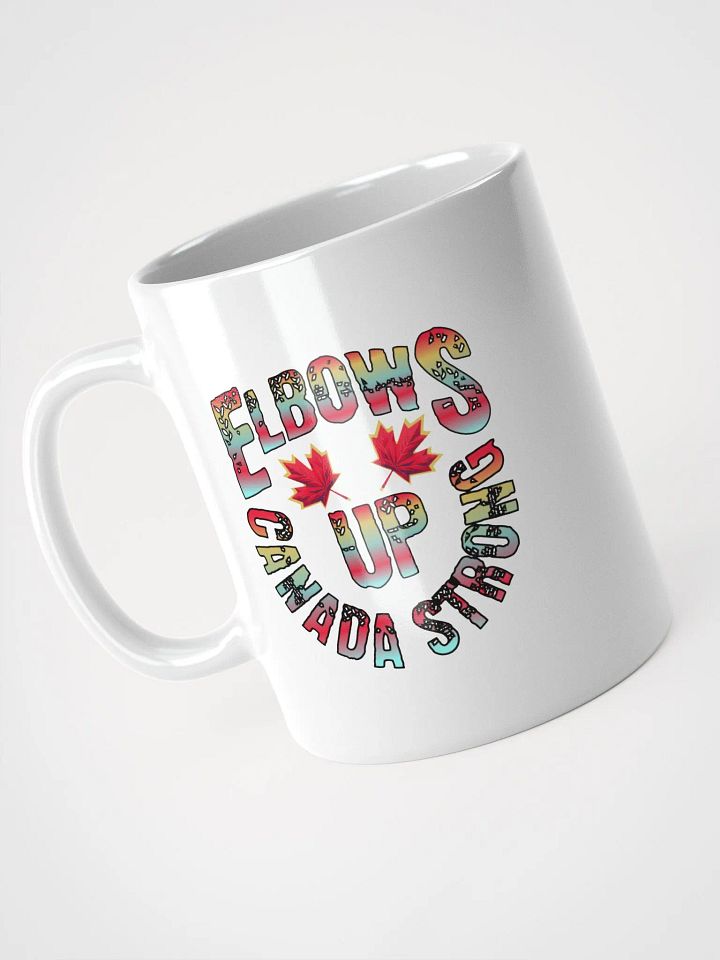 Elbows Up Canada Strong Gradient Mug product image (2)