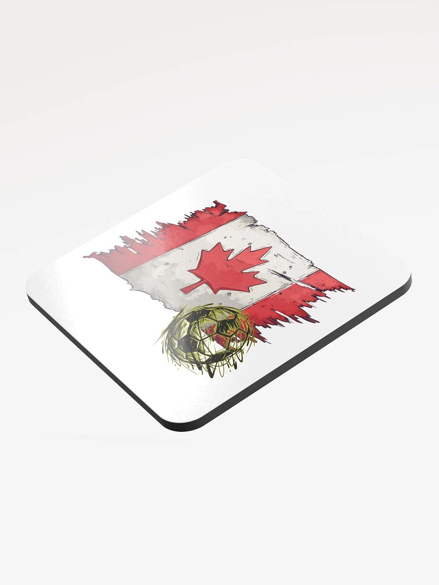 Canada Flag Soccer Football Coaster product image (4)