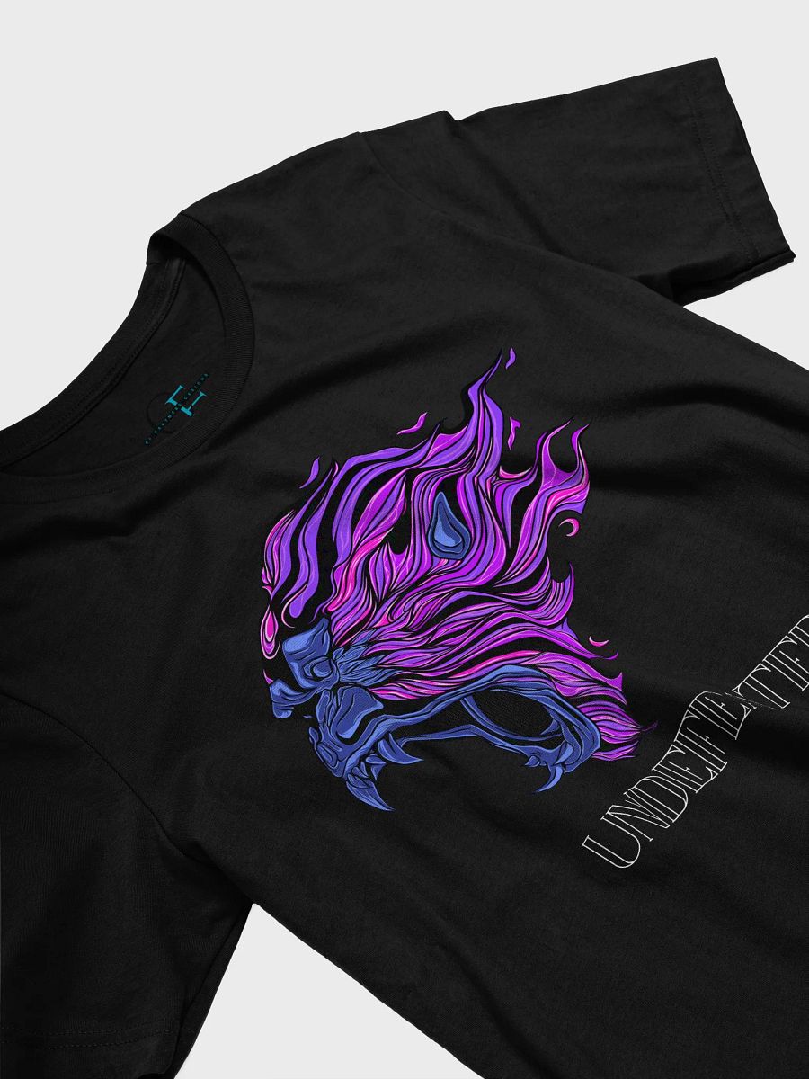 Vibrant Purple Gorilla Head "UNDEFEATED" Tee | Bella + Canvas 3001 Unisex Shirt product image (23)