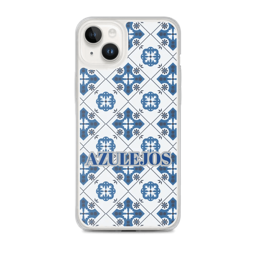 Azulejos-Inspired MagSafe® Clear Case for iPhone® product image (1)
