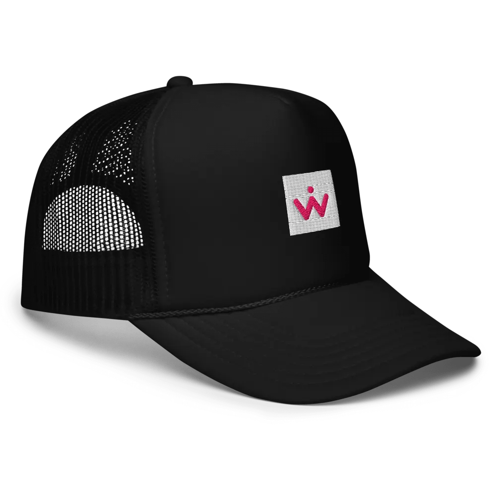FOAM TRUCKER HAT - BLACK product image (3)