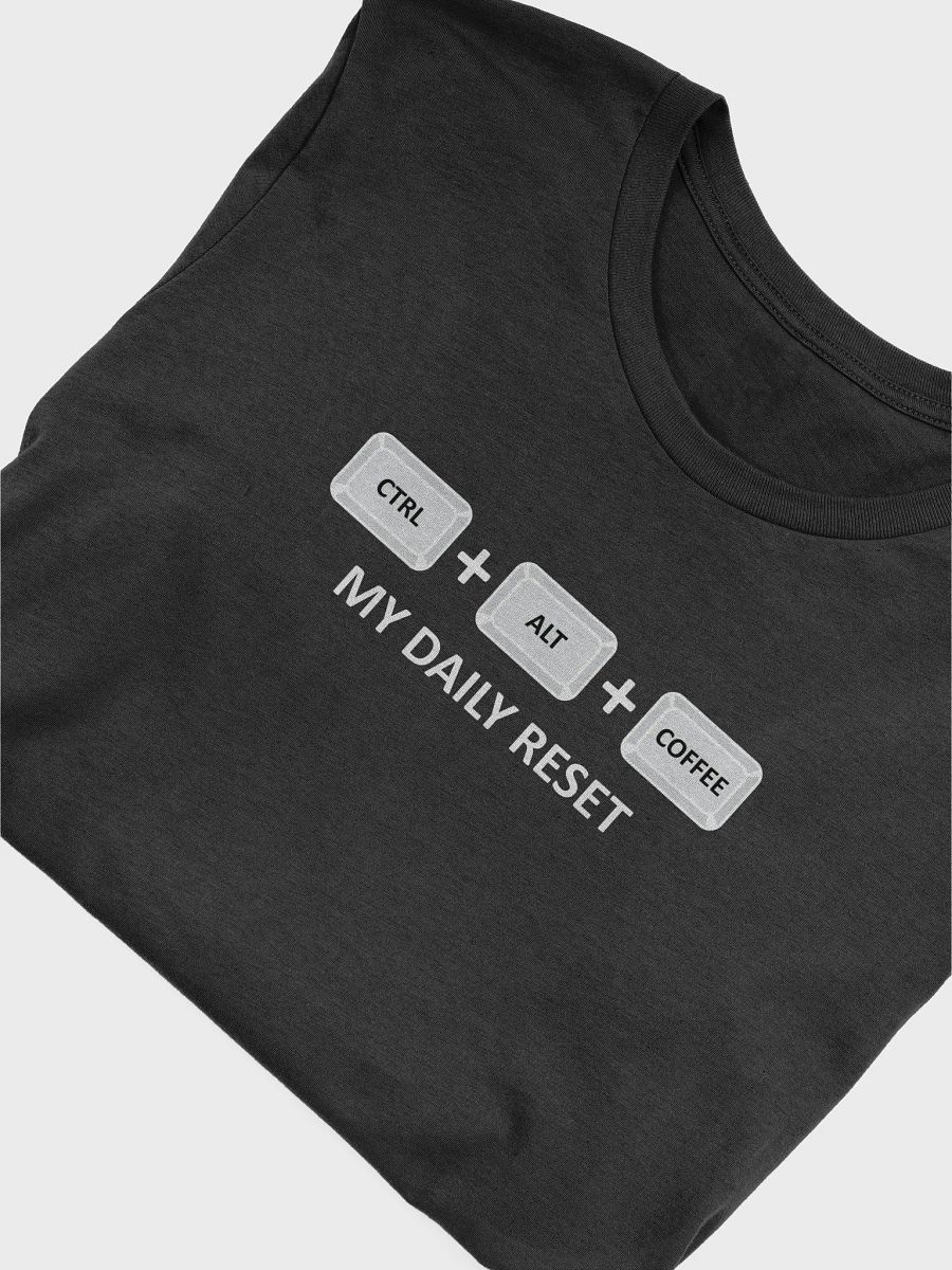 CTRL + ALT + COFFEE: Funny Graphic Tee for Coffee Lovers product image (5)
