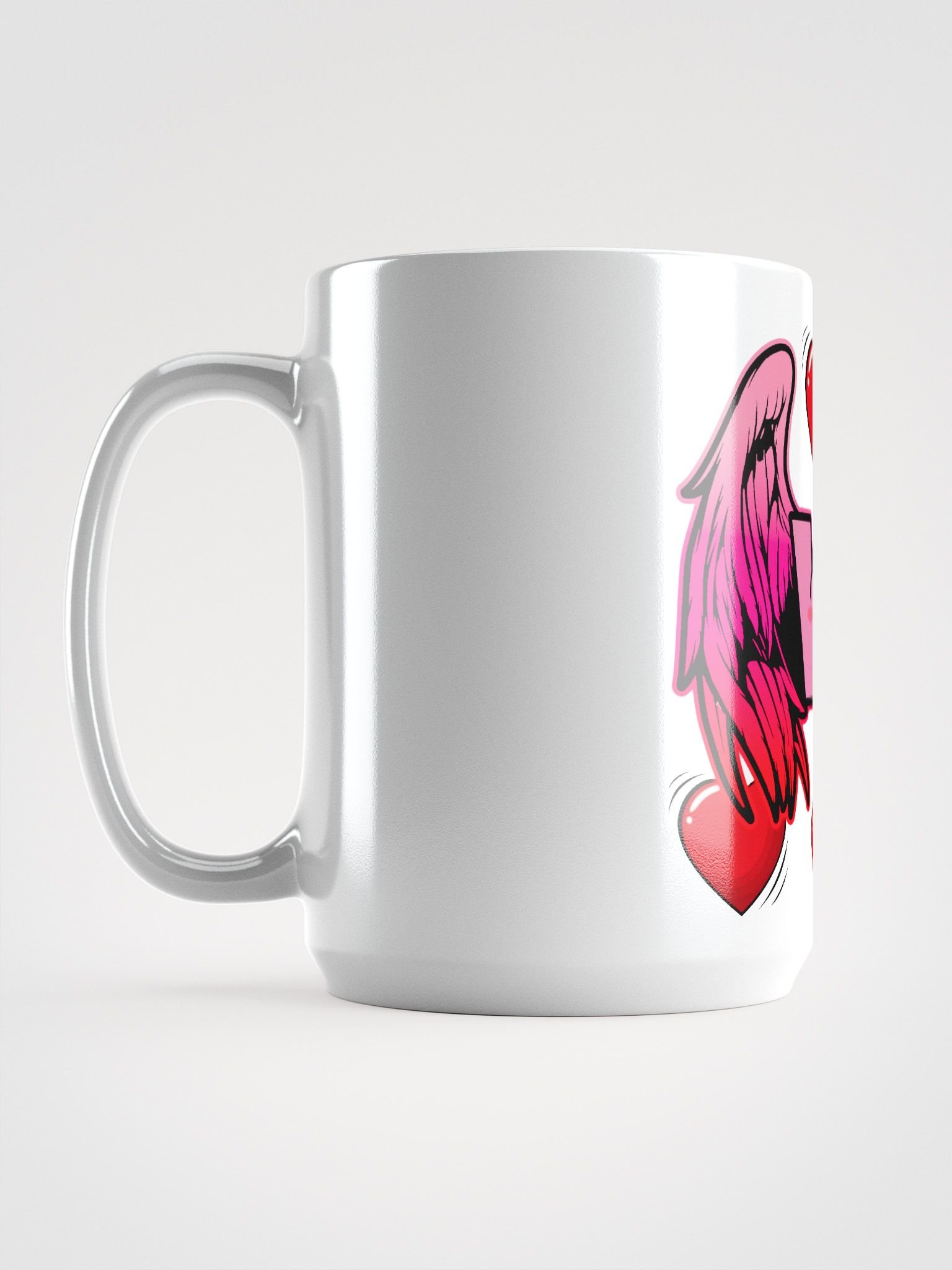 Wings of Joy White Glossy Mug product image (1)