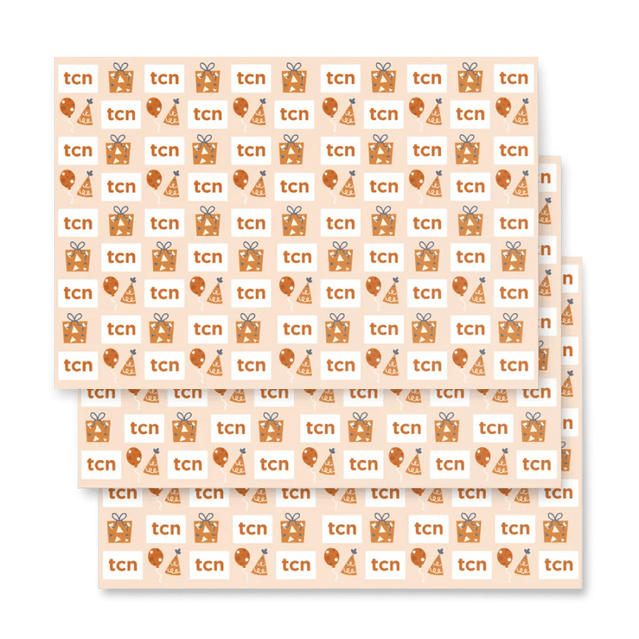 PARTY LIKE WRAPPING PAPER product image (1)
