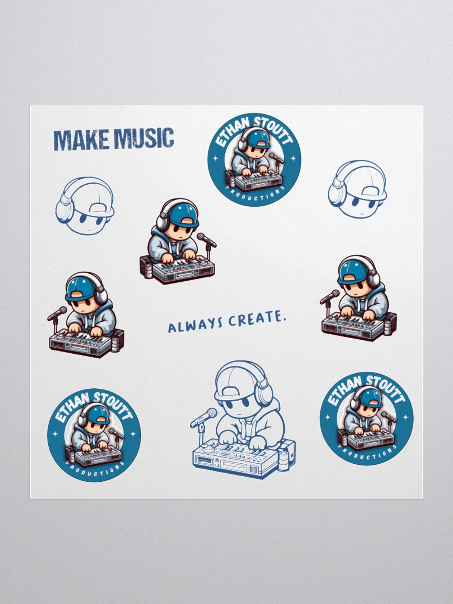 Ethan Stoutt Stickers product image (2)