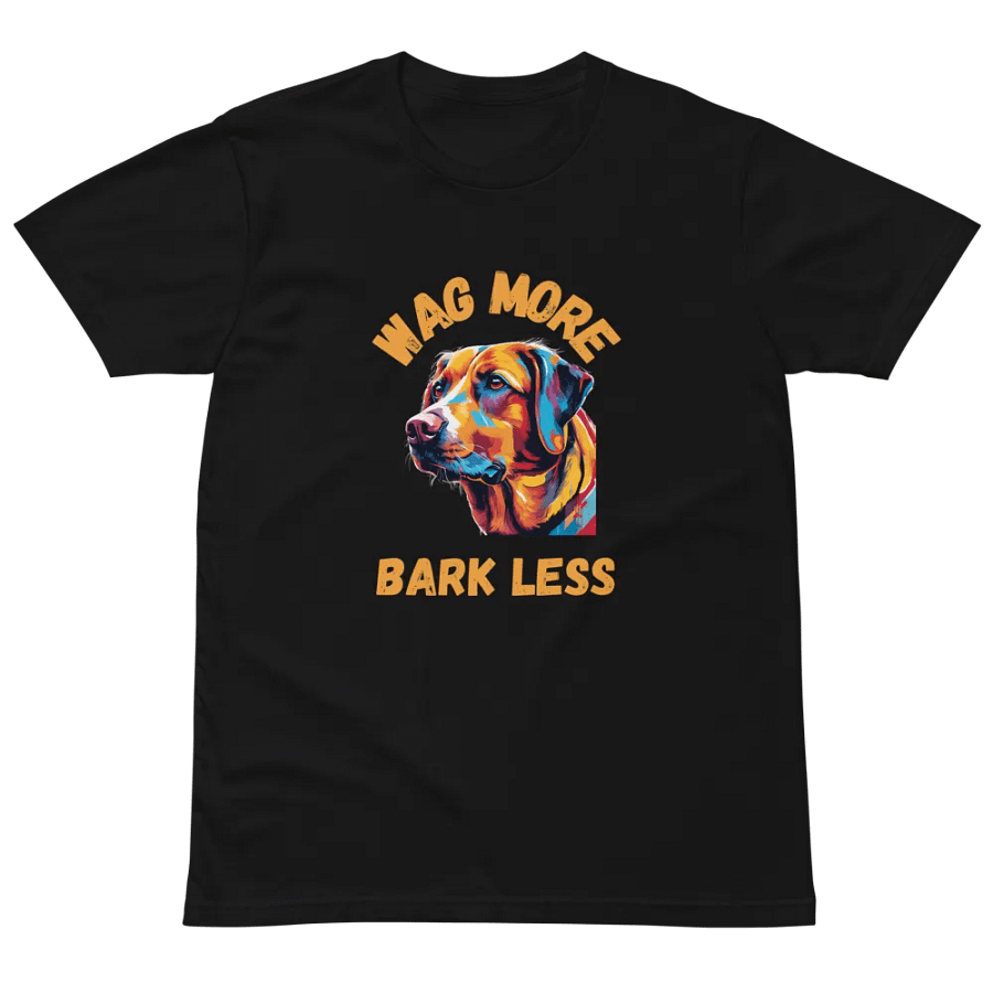 Vibrant Dog Illustration Unisex T-Shirt product image (4)