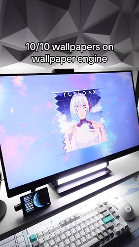 ALL WALLPAPERS 🔗 IN BIO

Wallpaper Engine is on Steam. Rainmeter tutorial for the day/date is linked in my bio @nightxparade ...