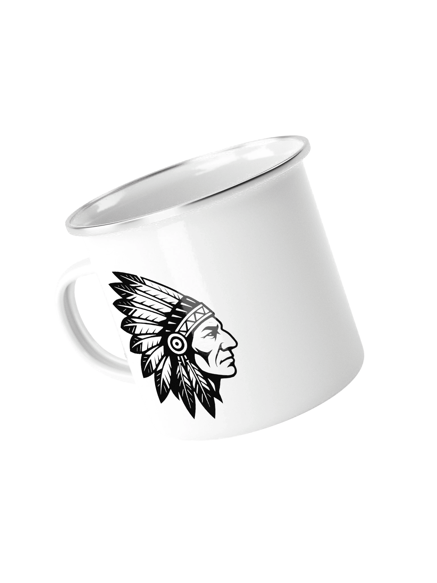 Mug Émaillé – Tête d’Indien product image (4)