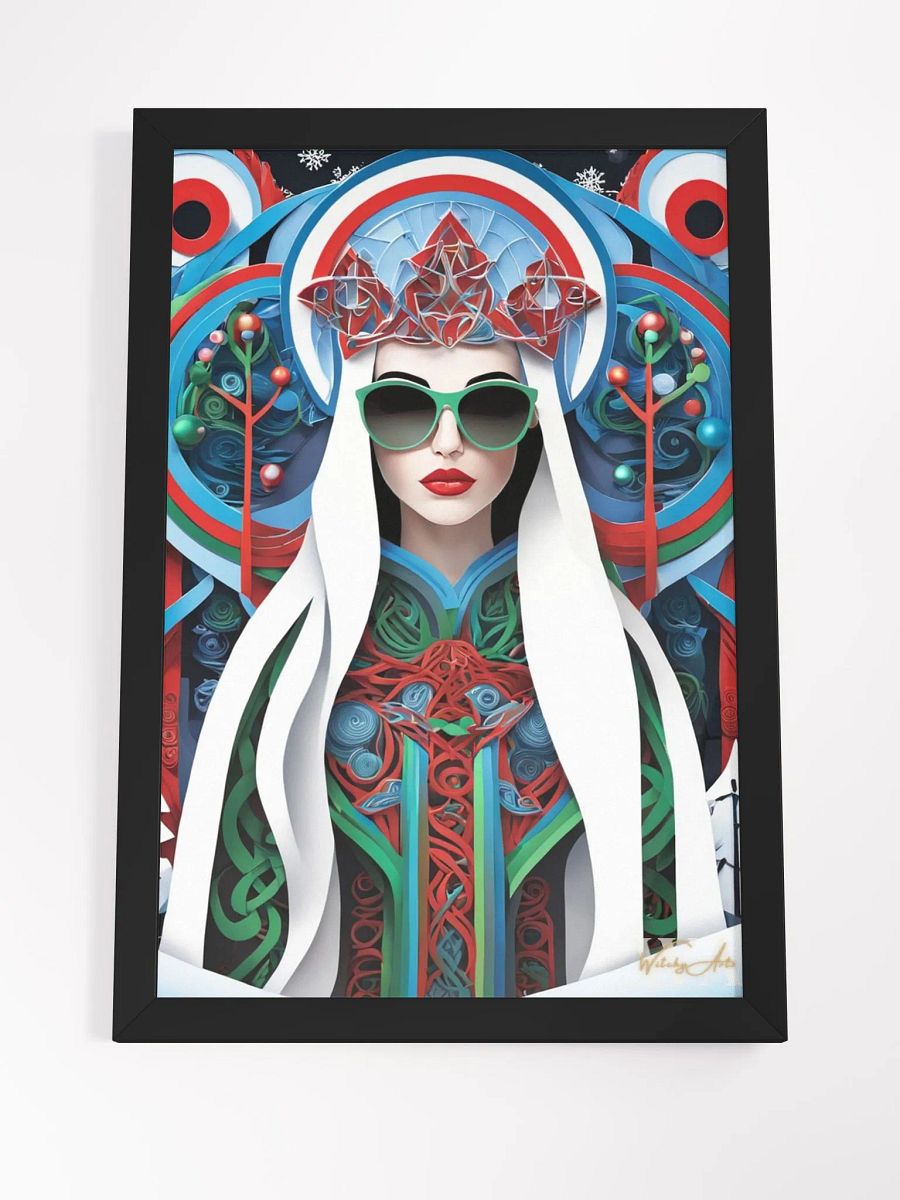 Winter Wiccan 03 - Framed Matte Poster product image (4)