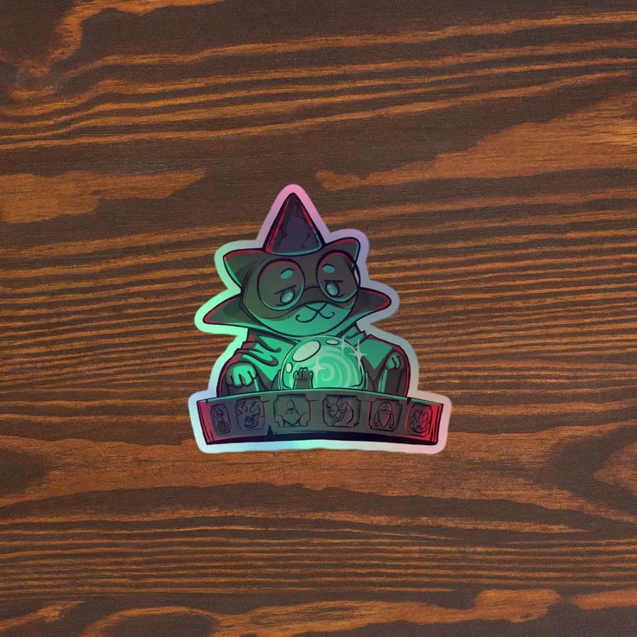Ponder the Orb - Holographic Sticker product image (4)