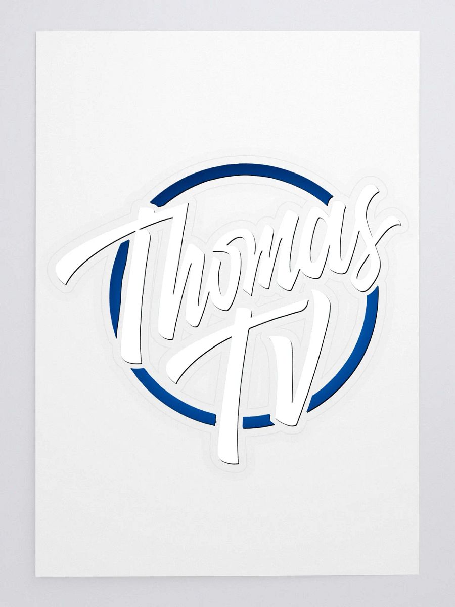 ThomasTV Logo Sticker product image (1)
