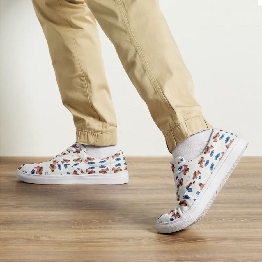Kid Airplane (Men's Lace-Up Canvas Shoes) product image (5)