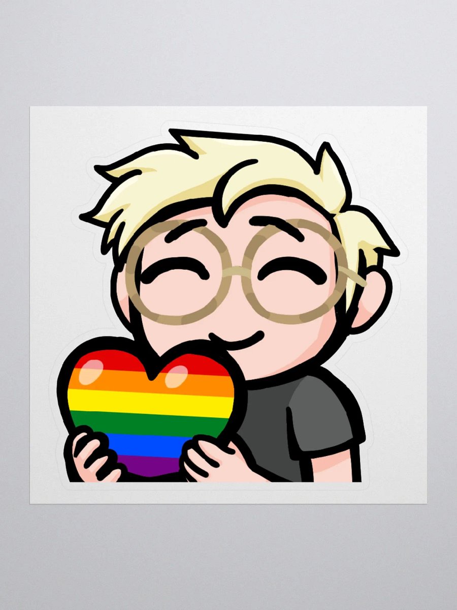 Electric Pride Love Sticker product image (3)
