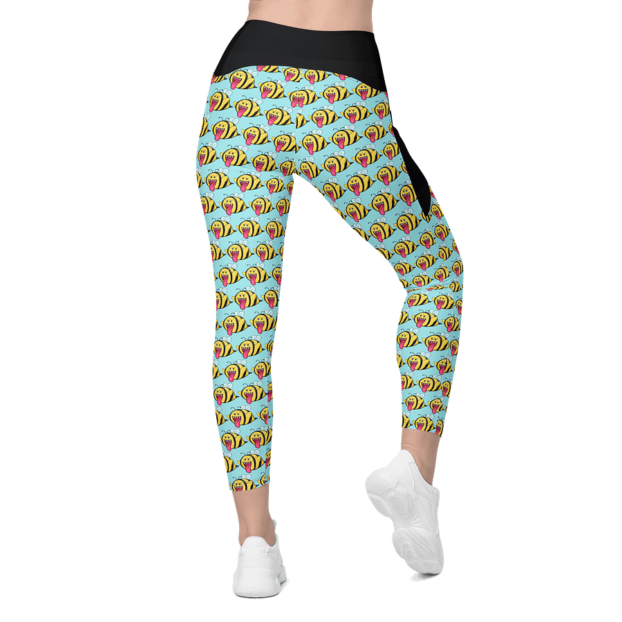 Boo-Bees Leggings w/Pockets (Blue) product image (2)