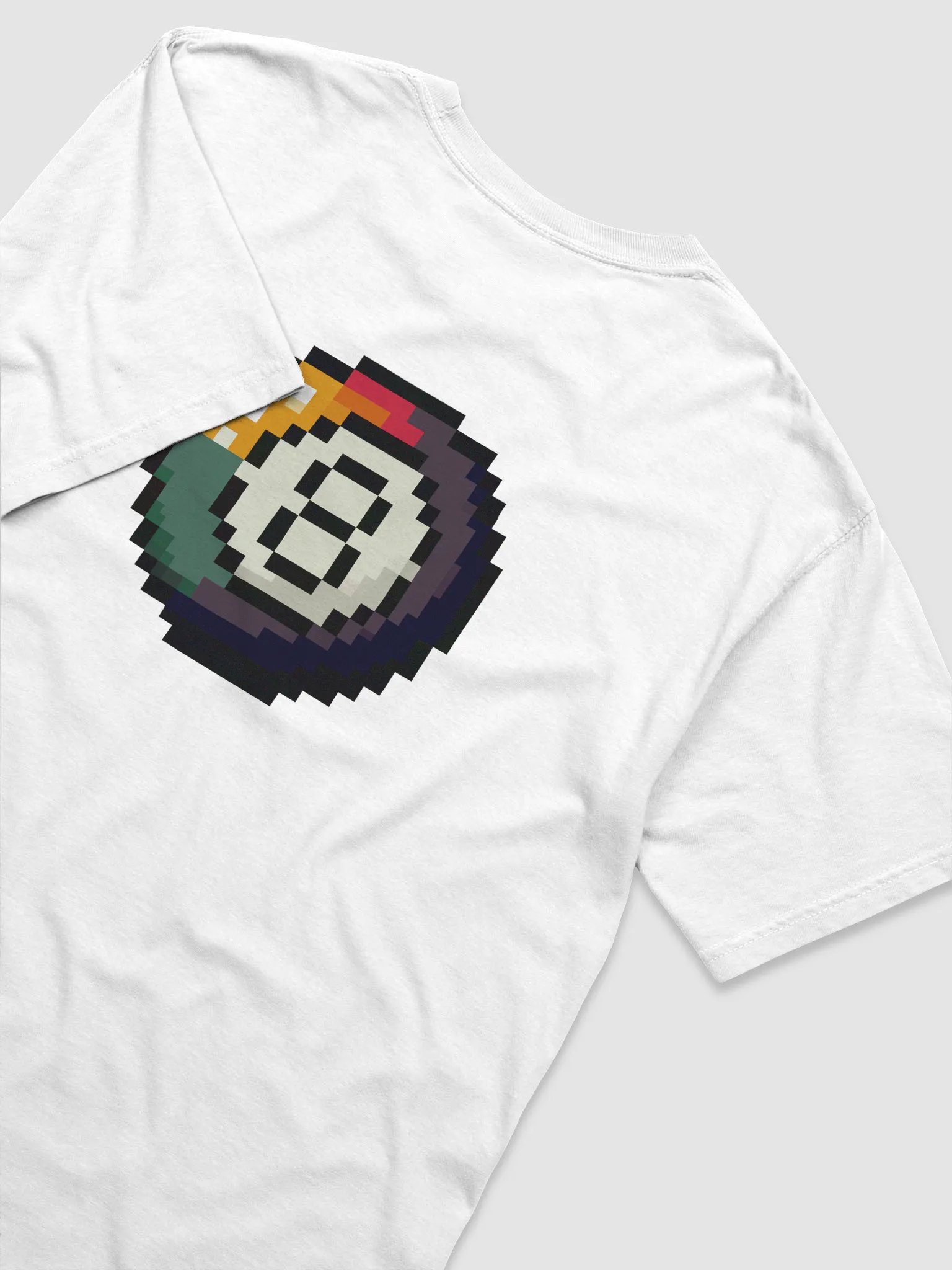 OTS Pixel-8 Tee White product image (4)