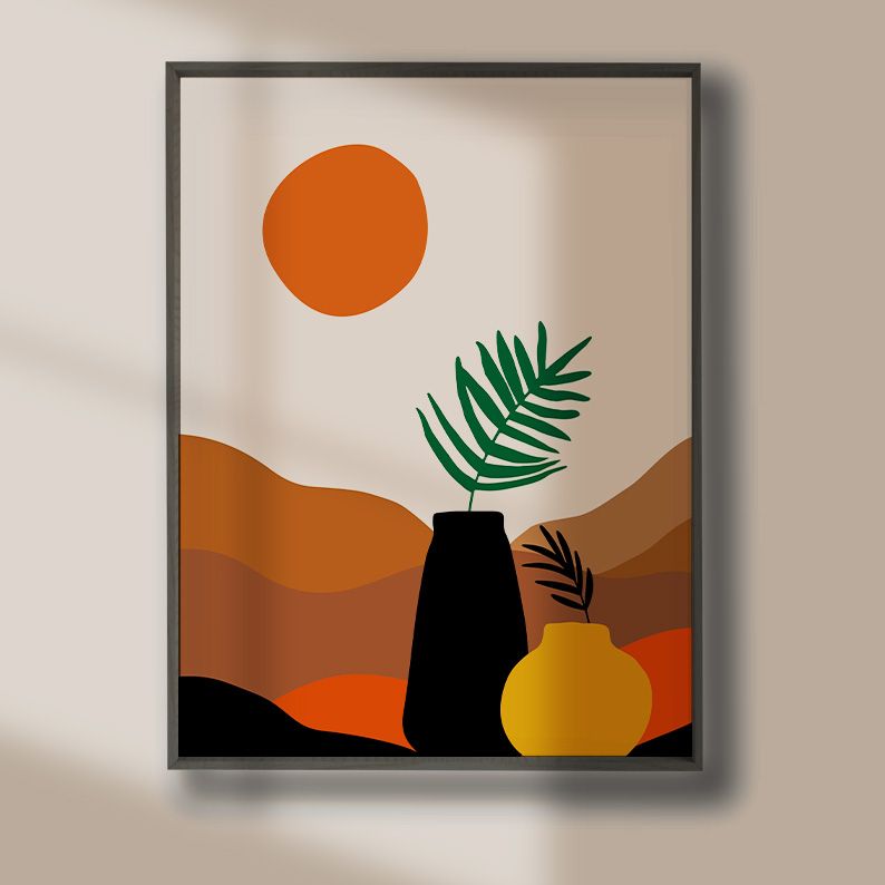 BOHO Scenery Bohemian Art Print product image (3)