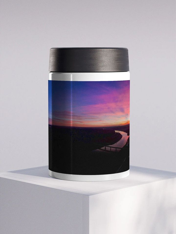 Sunset Over the Taney Como at Shadow Rock - Our Very Cool, Stainless Steel Can Coolee! product image (1)