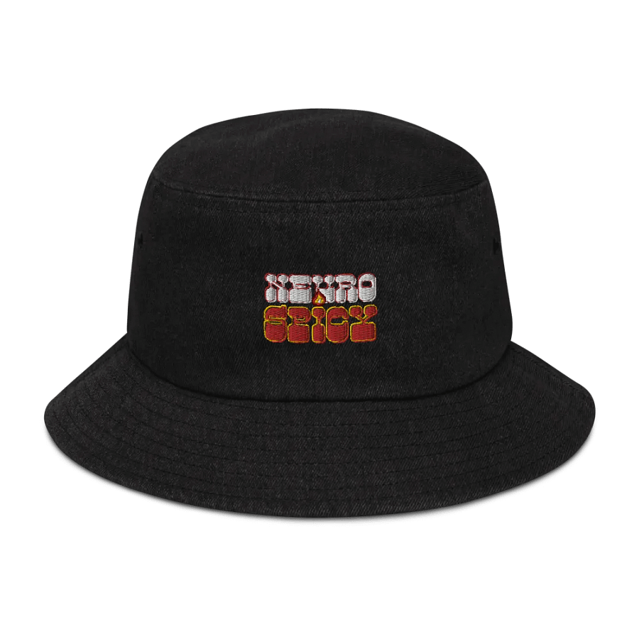 NEUROSPICY denim bucket hat product image (1)