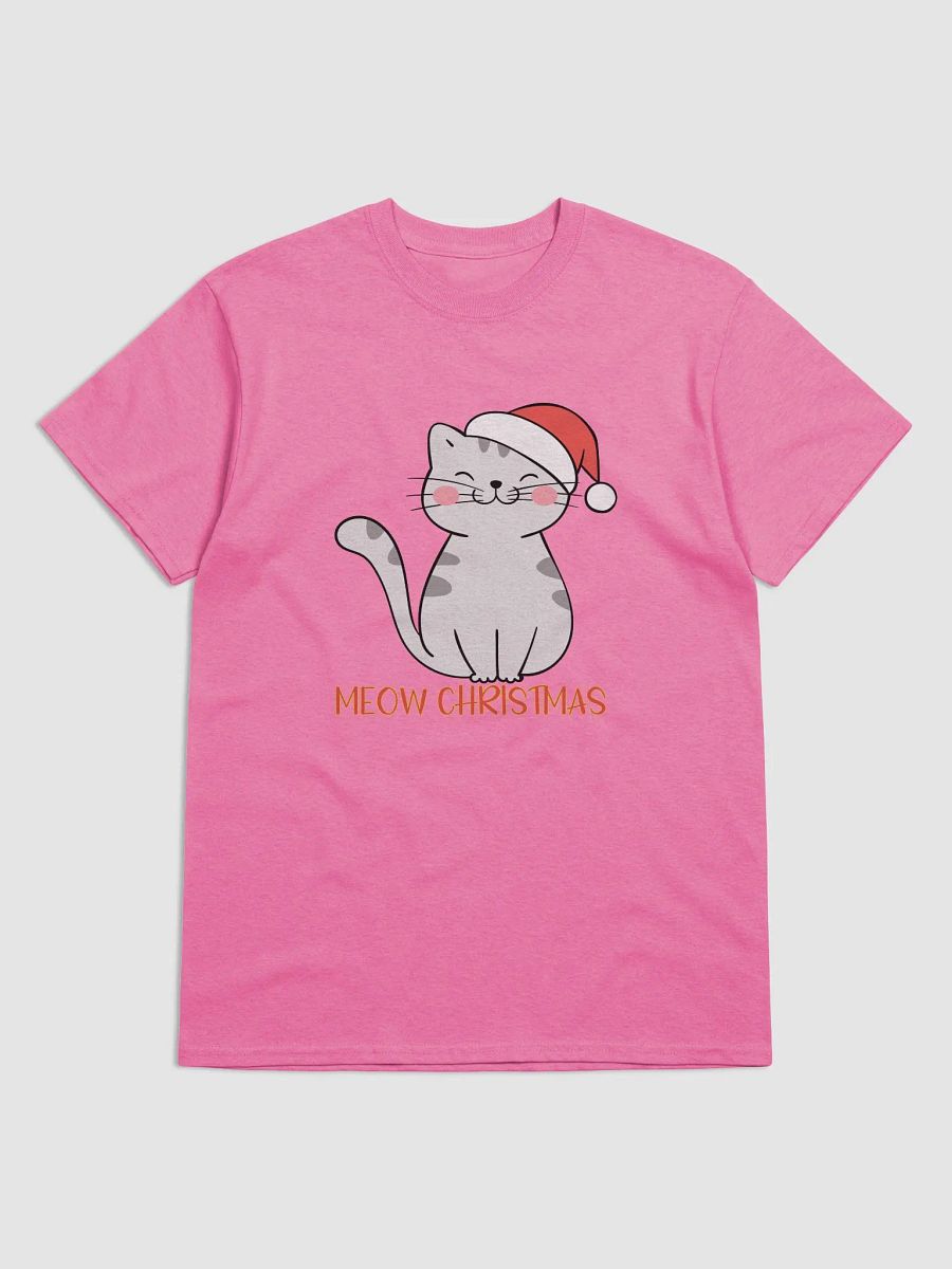 Meow Christmas Santa Cat T-Shirt product image (12)