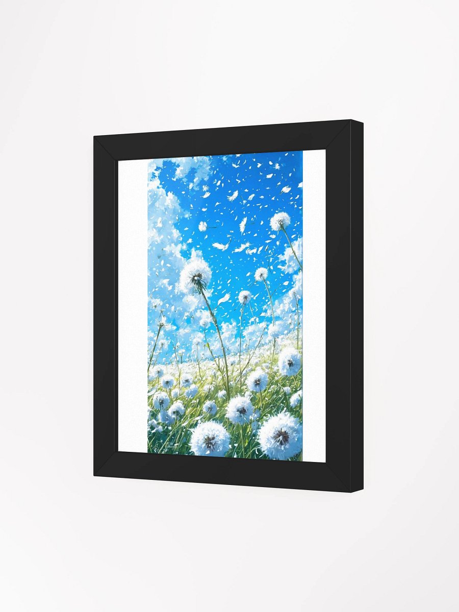 Field of Dreams: Azure & White Dandelion Art product image (3)