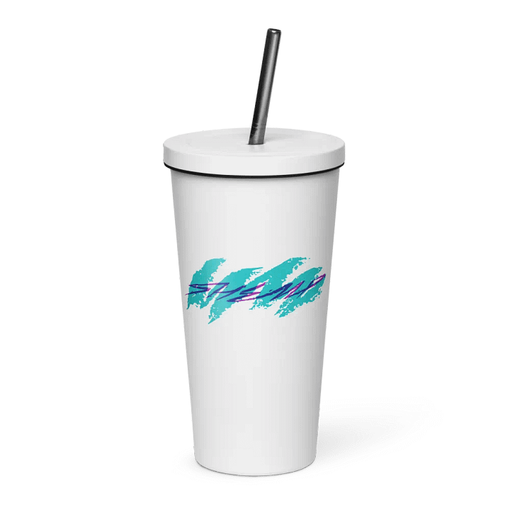 90s Shemp Insulated Tumbler with a Straw product image (1)