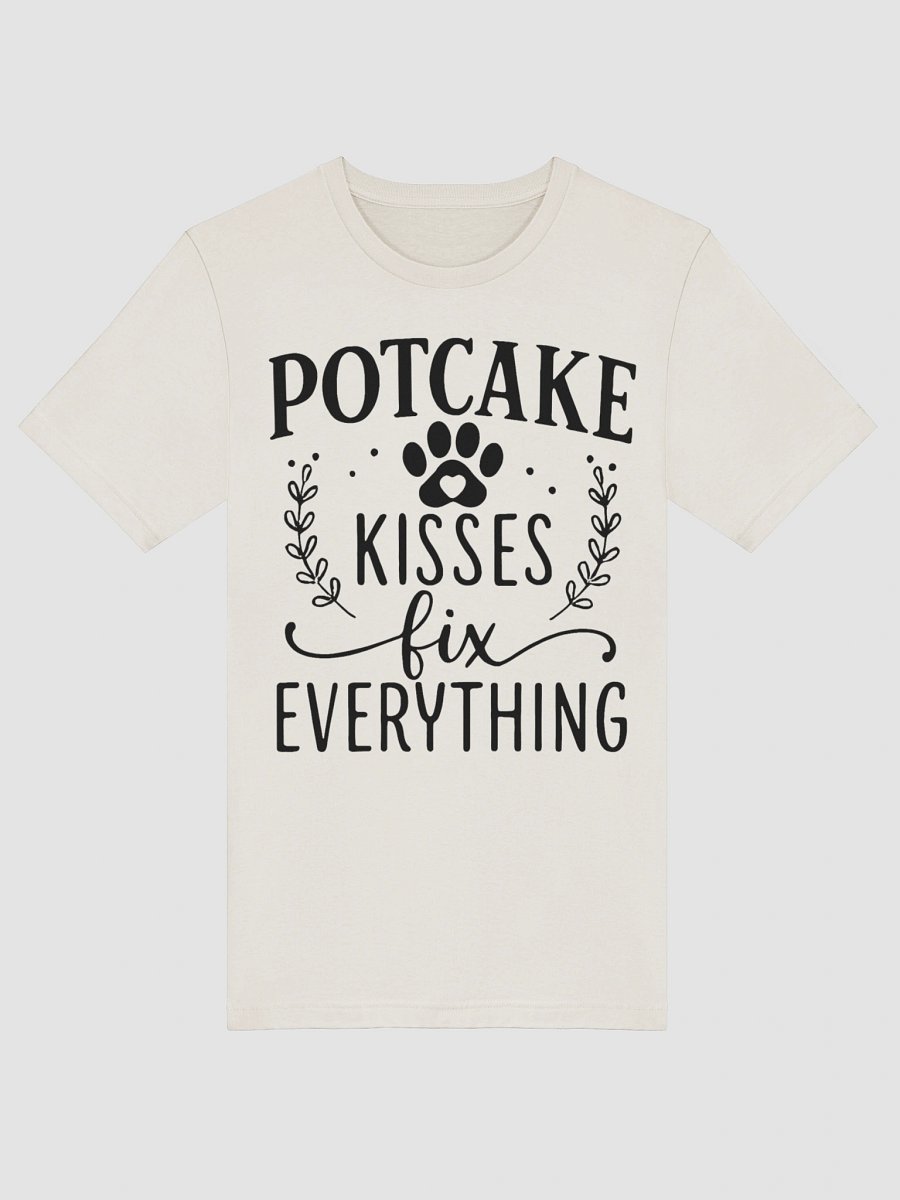 Potcake Kisses Fix Everything Dog Lover T-Shirt - Healing Paw Print Tee product image (45)