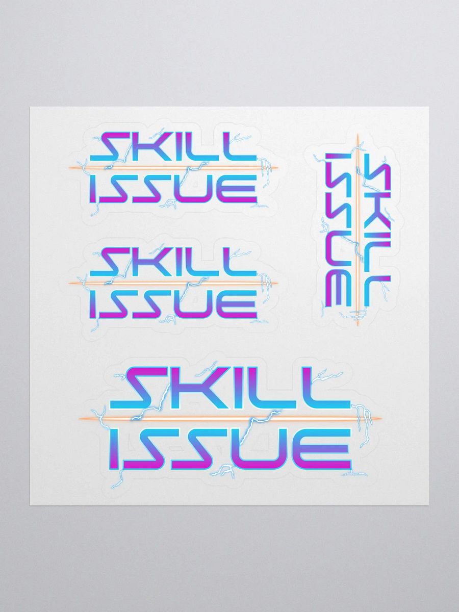 Skill Issue | 4 Sticker Pack product image (3)