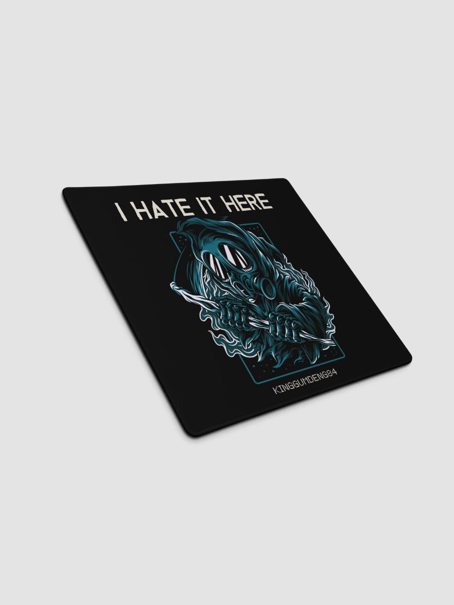 I hate it here mouse pad product image (2)