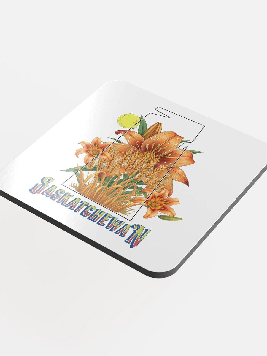 Saskatchewan Province Lily Harvest Coaster Set product image (4)