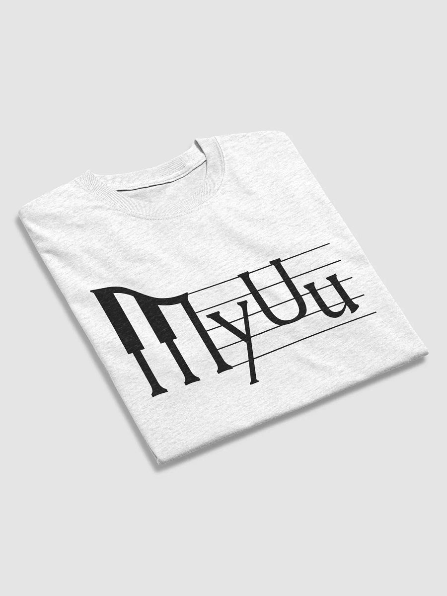 Myuu Logo T-Shirt White product image (9)