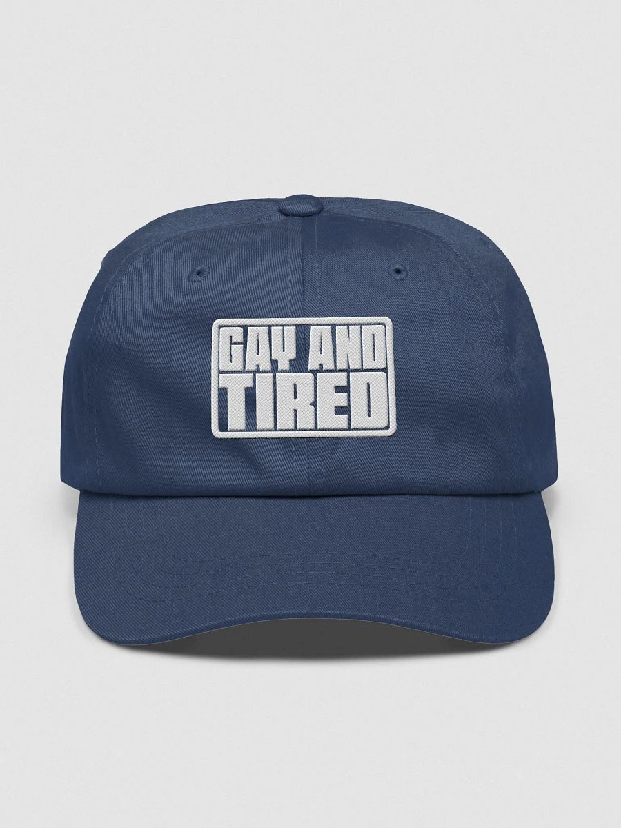 Gay and Tired - Hat product image (25)