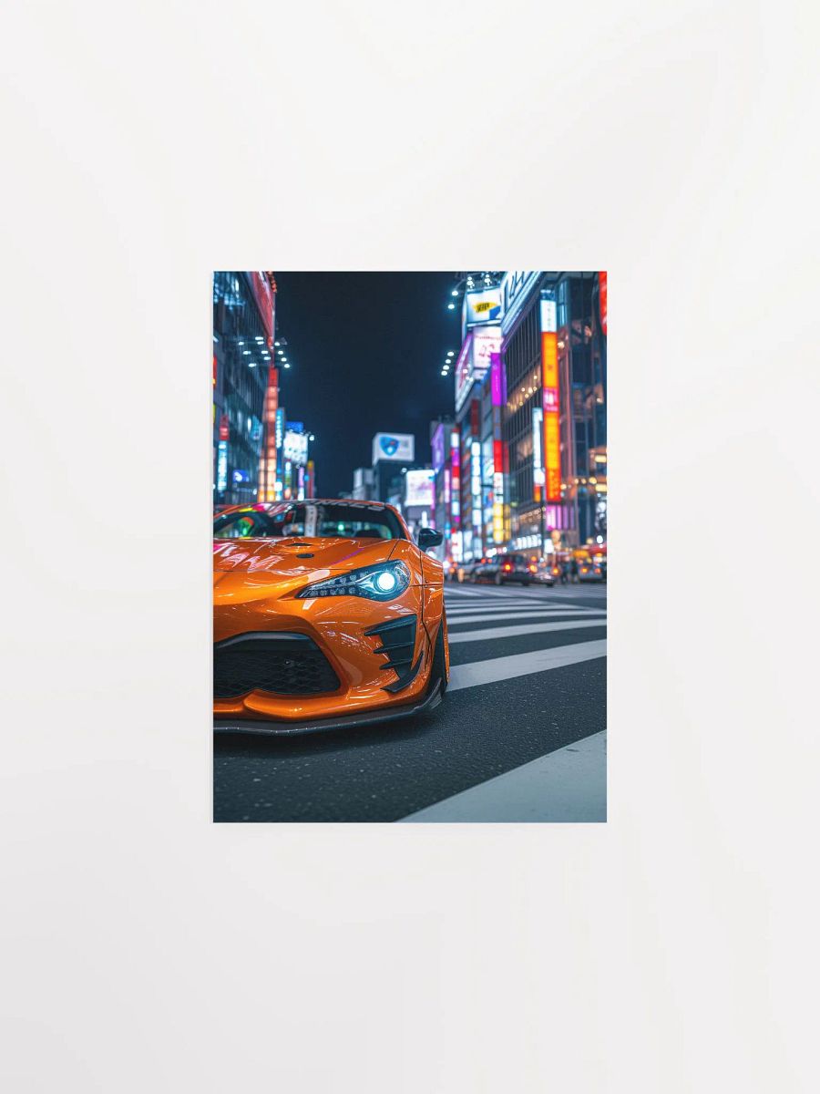 Toyota 86 JDM Style in Tokyo Poster product image (8)
