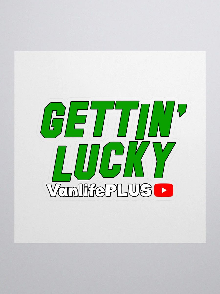 Gettin' Lucky STICKER product image (1)