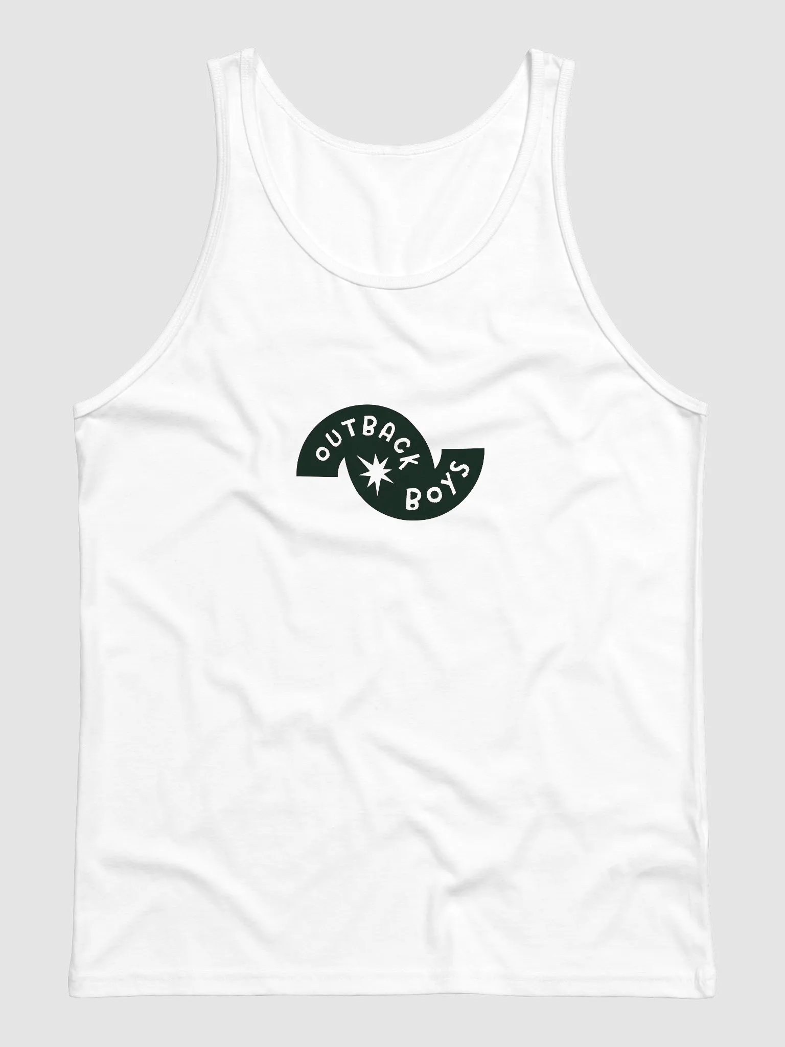 Outback Boys White Jersey Tank product image (1)