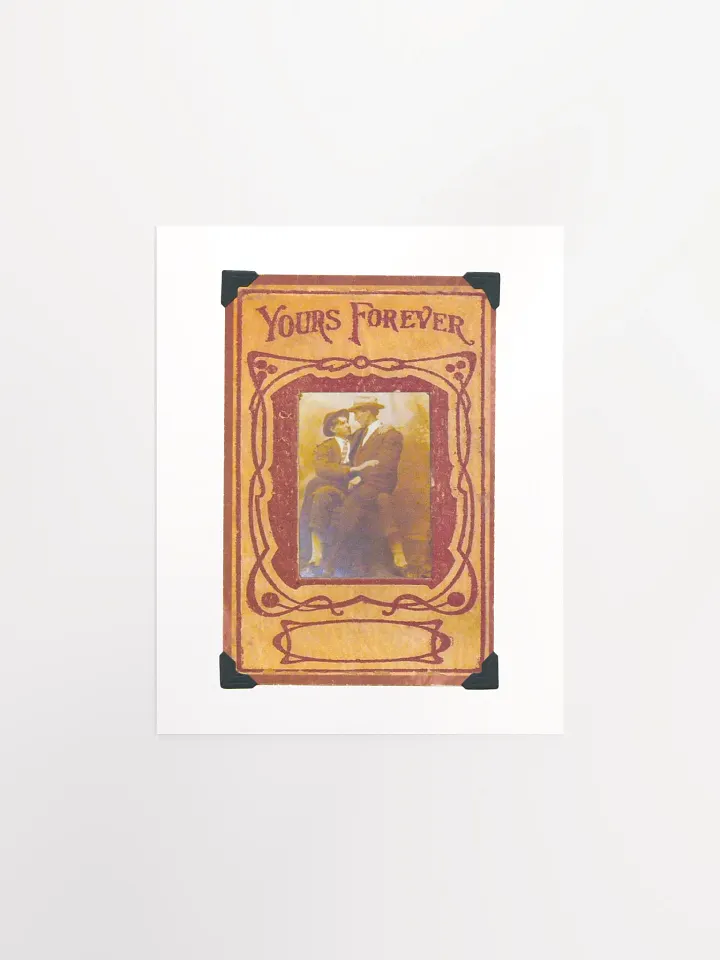 "Yours Forever" Vintage Photo - Print product image (1)