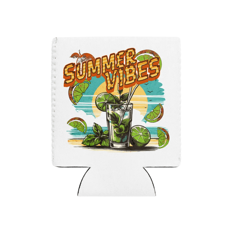 Summer Vibes Can Cooler product image (1)