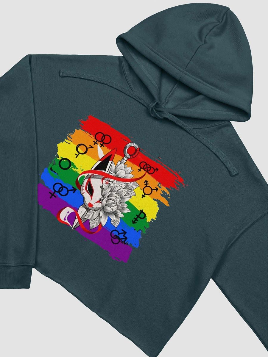 the women's kunai crop top hoodie product image (17)