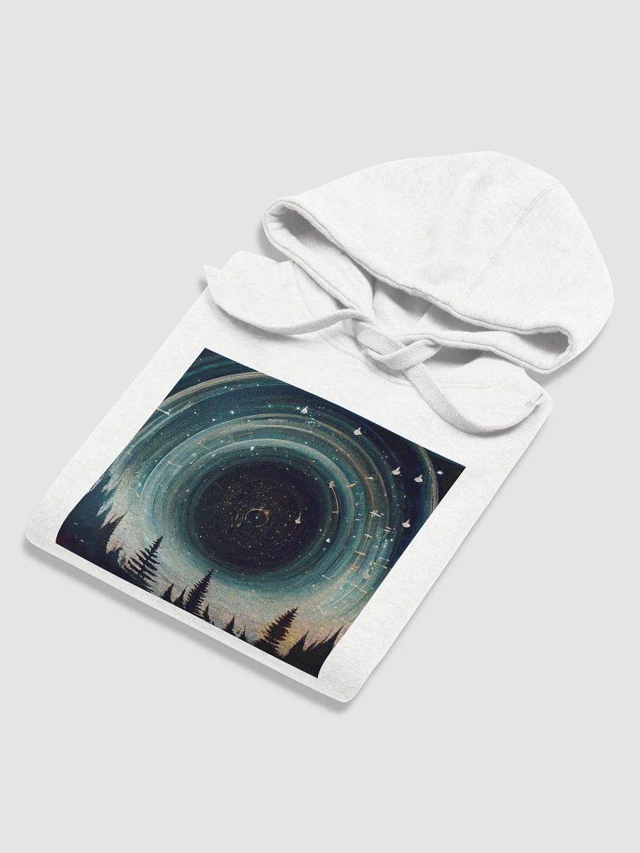 image on front and back- very cool looking. Cozy Cotton Blend Unisex Hoodie product image (6)