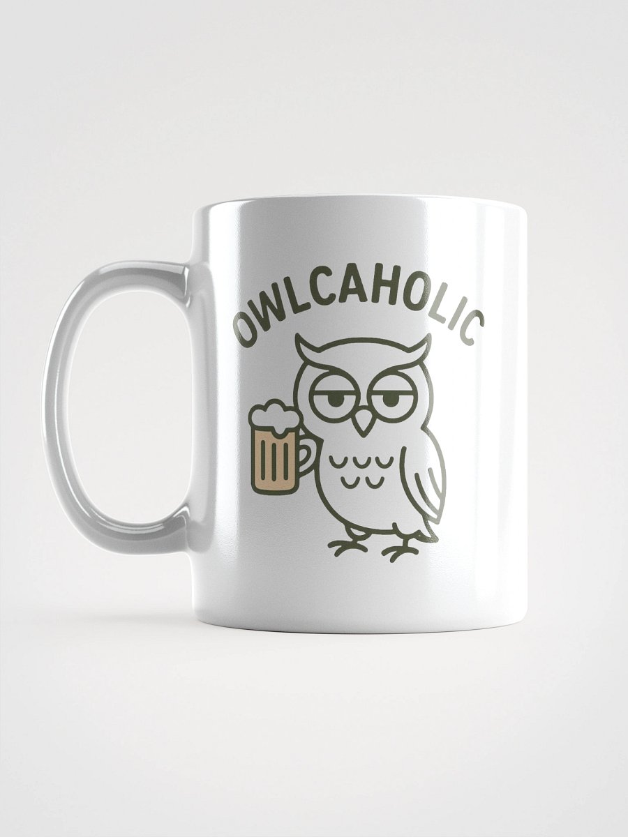 Funny Owl Beer Mug Design Mug product image (18)