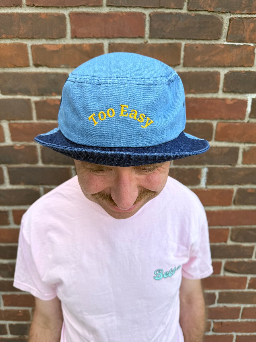 Too Easy Denim Bucket Hat product image (4)