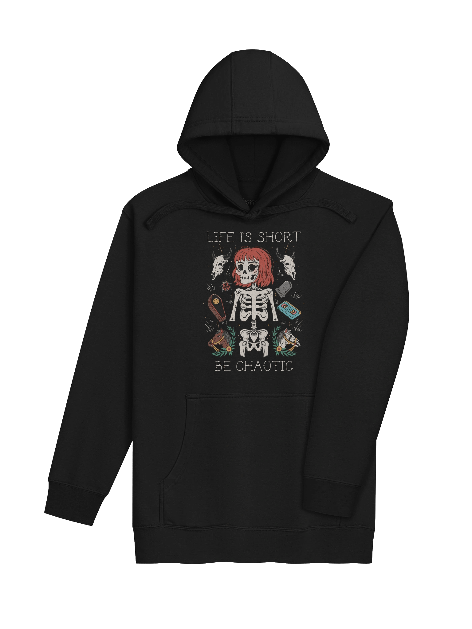 Life is Short, Be Chaotic Hoodie product image (10)