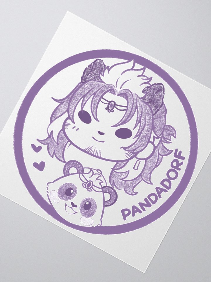 Pandadorf Cafe Logo Sticker product image (4)
