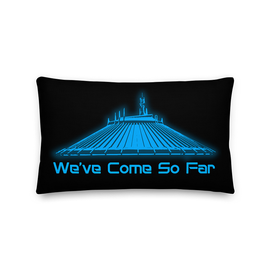 Space Mountain: We've Come So Far - All-Over Print Pillow product image (1)