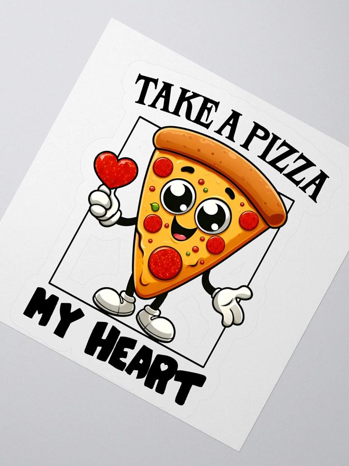 Take a Pizza my Heart Sticker product image (6)
