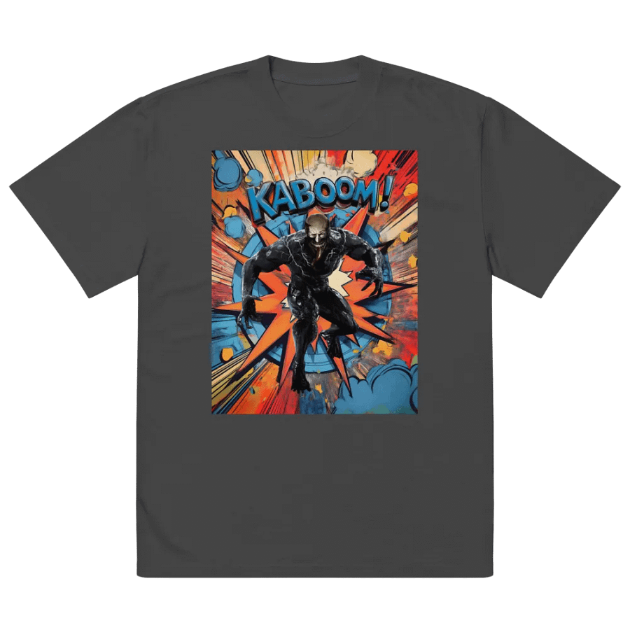 MAVA Kaboom! Oversized T-Shirt product image (2)