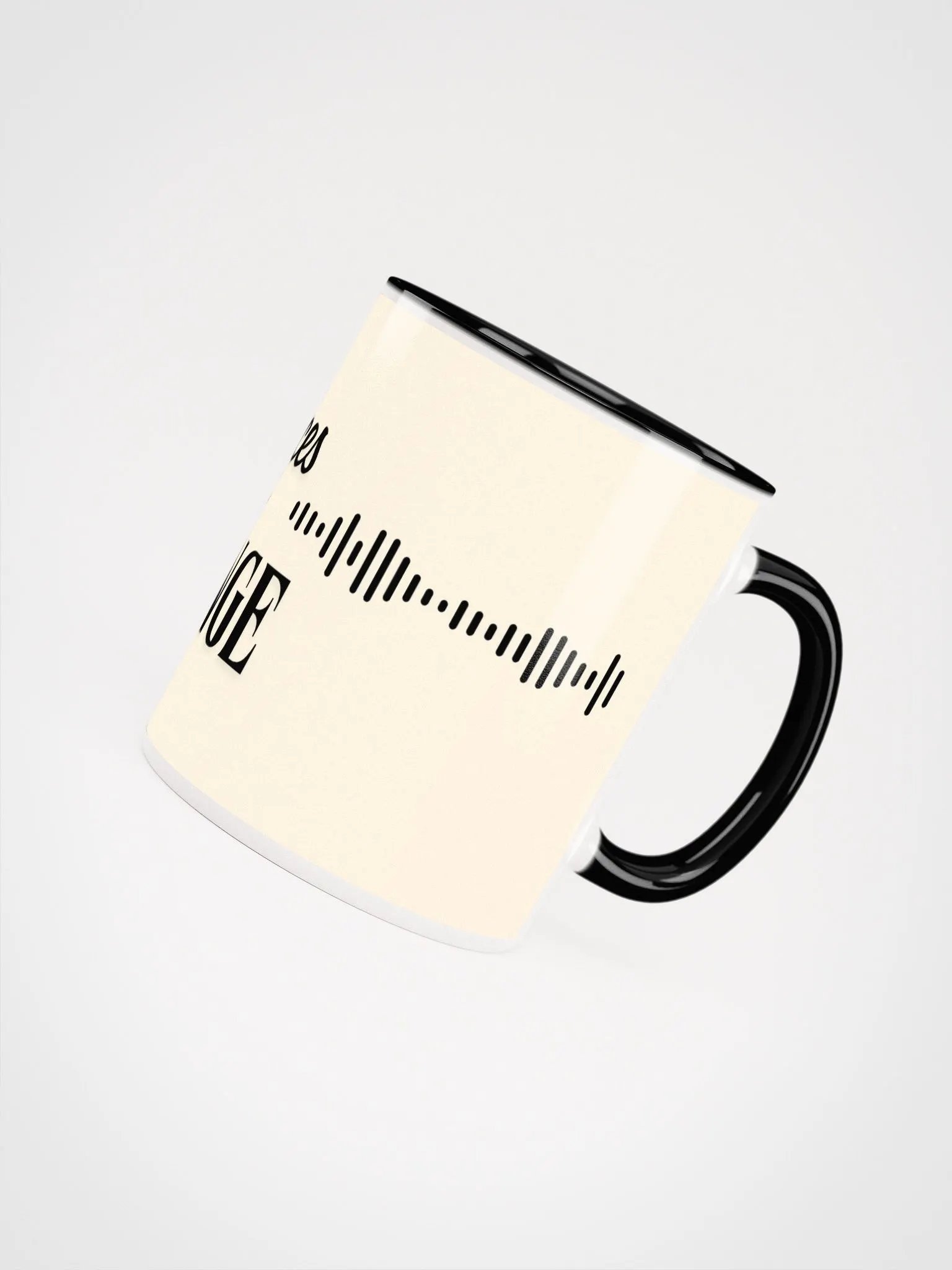 Black Color Block Coffee Mug product image (7)