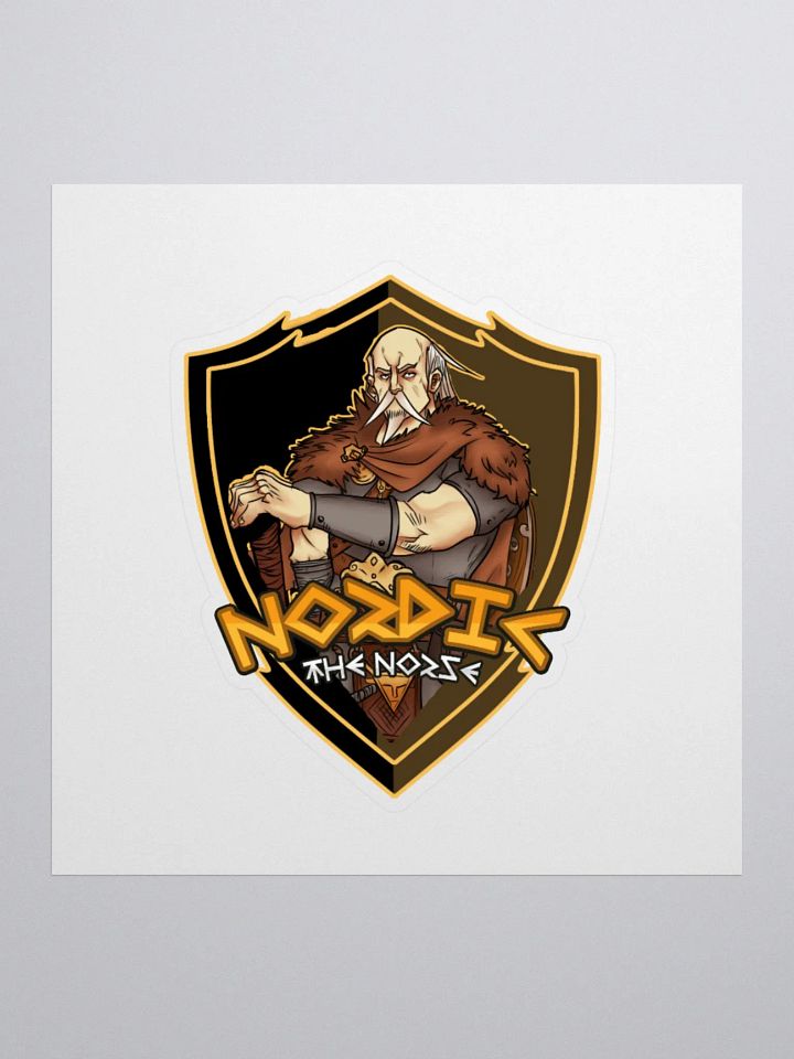 Norse Warrior Kiss Cut Stickers product image (2)