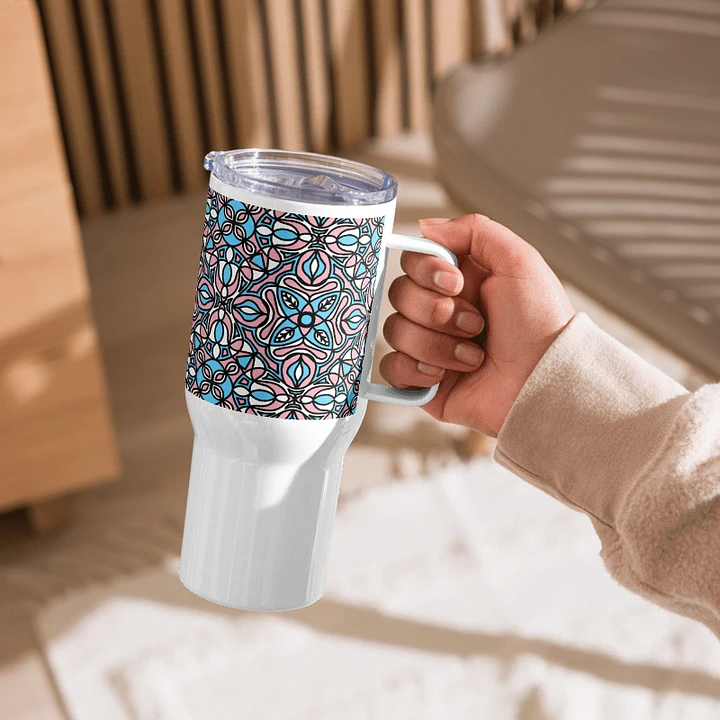 Trans Abstract - Travel Mug product image (1)