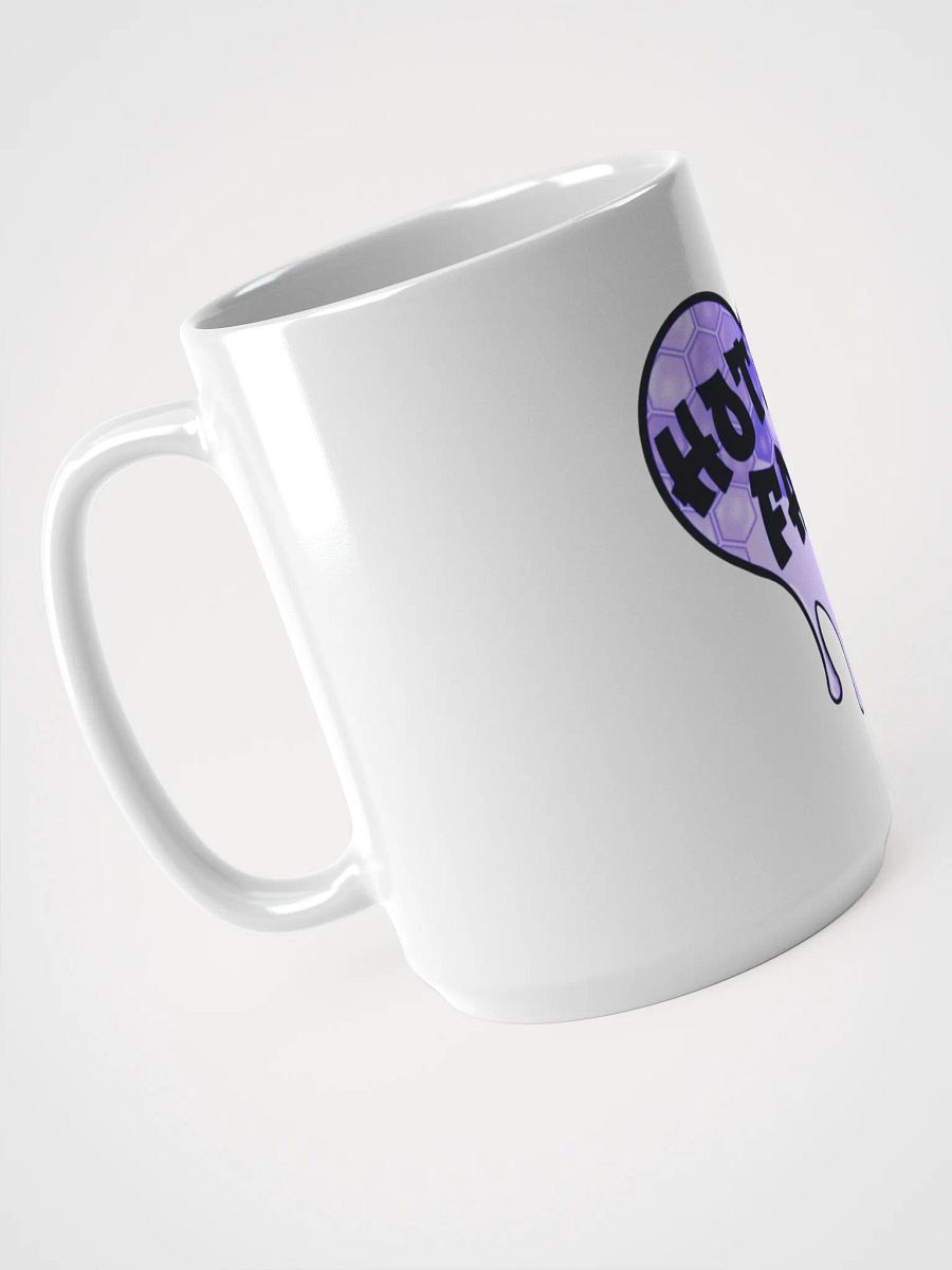 HOT BOX FAM PURPLE HONEY COMB LOGO COFFEE MUG product image (3)