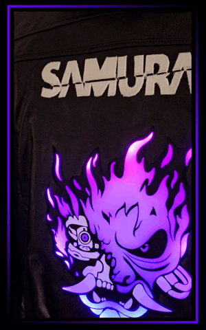 CYBERPUNK - Johnny's Samurai Jacket - Luminous Design product image (3)